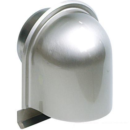 ワールド ステンレスD型フード付ガラリ