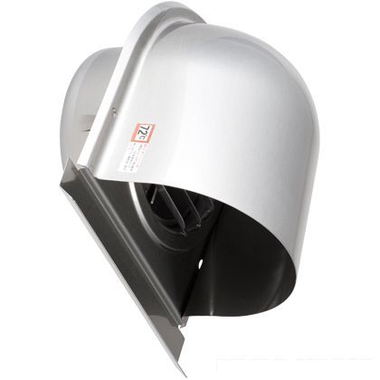 ワールド D型フード付ガラリ強制換気用 FD付 WDGT-100V 1個