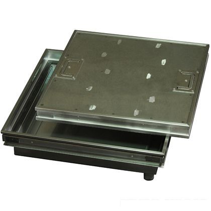 ファースト ステンレス フロアーハッチ 樹脂タイル用防水・防臭、歩道用