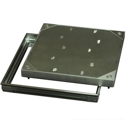 ファースト ステンレス フロアーハッチ 樹脂タイル用ボルト固定型、歩道用