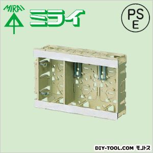 台付スライドボックス(タッピンねじ付) SB-3W-EM 1