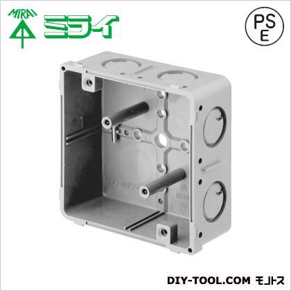 埋込四角アウトレットボックス(釘付)