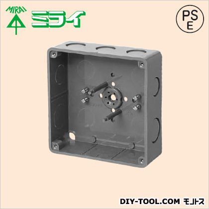 埋込66ボックス グレー CDO-6B 1