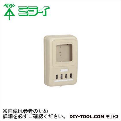 電力量計ボックス〈分岐ブレーカ(2P1E・20A)〉 WP4-201J 1