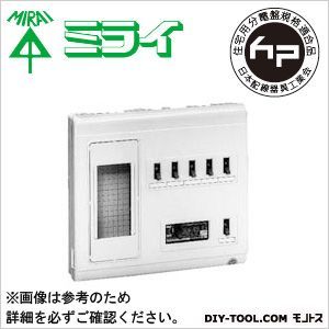 高性能住宅用分電盤単相三線式リミッタースペース(中性線欠相保護付3POC付漏電しゃ断器) MPH6-304K 1