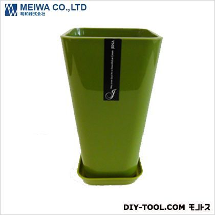 Jena6号植木鉢(プラスチック樹脂製プランター) クローバーグリーン 1