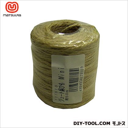 ジュート麻ひもミニ 約50m 1巻