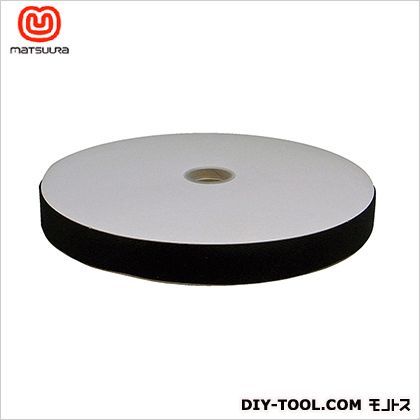 アクリルベルト 黒 25mm巾25m巻厚み約2mm #1 1巻