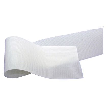 【アウトレット品】 フリーマジックテープ(縫製用) 白 100mm巾X25m 1巻