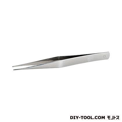 AAピンセット シルバー 125mm F-4 1点