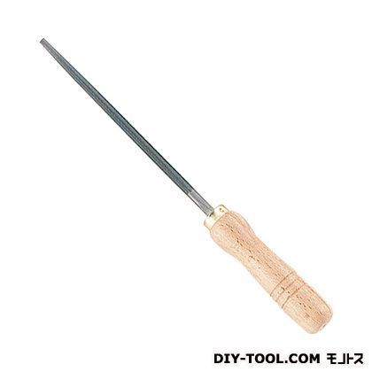 鉄工ヤスリ丸 ベージュ 150mm I-21 1