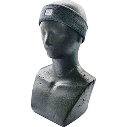 汗とりヘアーバンド グレー HB01 1