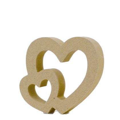 アルファベットレター絵柄ハート 約110×95×20mm EE1-5128 1個