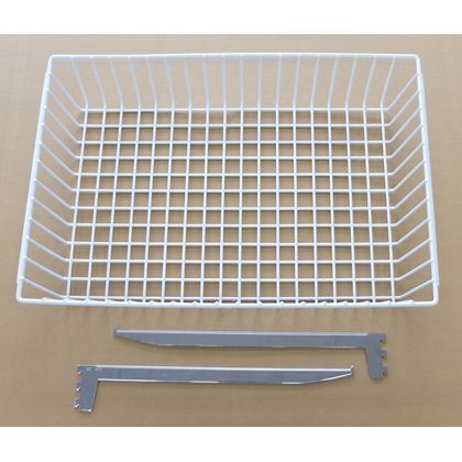 白 幅450奥行き400高さ120 SA-ESBA450