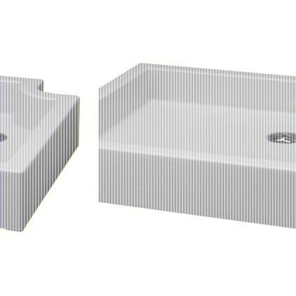 キューブパン みかげ調 W500xD500xH135 SP-UC500 1