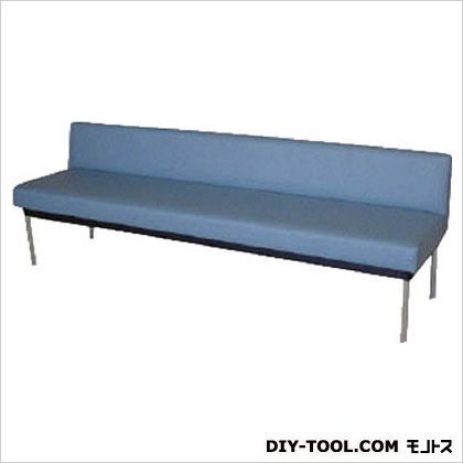 ロビーチェア 省スペース 背付き(ステンレス脚タイプ)