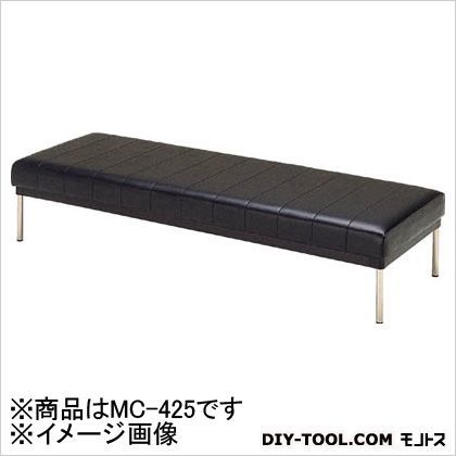 ロビーチェア背無し ブラック MC425 1