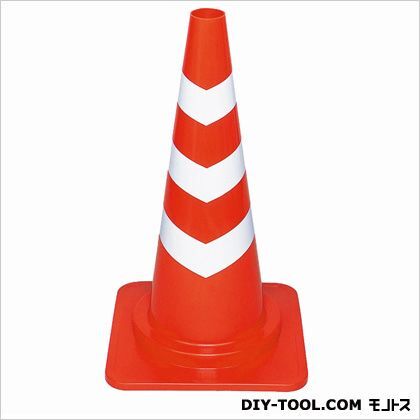 道路保安用品カットスコッチコーン3段 レッド 38×67×38cm CN-04 1点