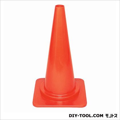 道路保安用品やわらかカットコーンキャップ付 レッド 38×67×38cm CN-13 1点