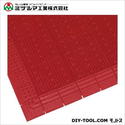 ニューエルバーマット レッド 600mm×900mm 402-1230 1