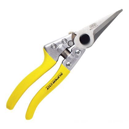 MKK 万能鋏スーパーカット ステンレス イエロー 215×55×25mm SCS-220 1