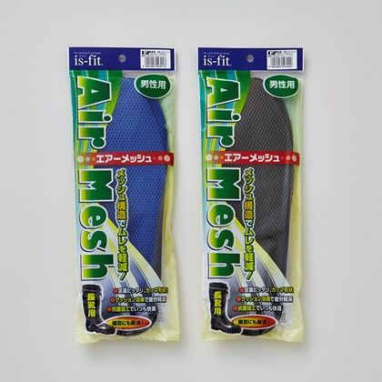エアーメッシュインソール ブルー 男性用フリー M050-3013 1