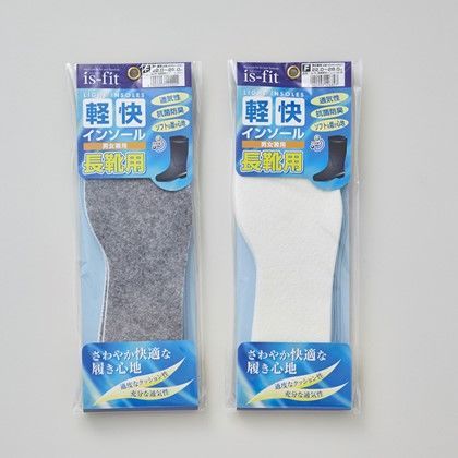 軽快インソール長靴用 グレー フリー M050-2221 1