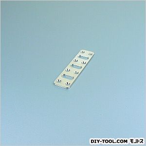 ニッケル取付金具/フラットタイプ シルバー 厚み(mm)2×幅(mm)25×長さ(mm)100 6056 1