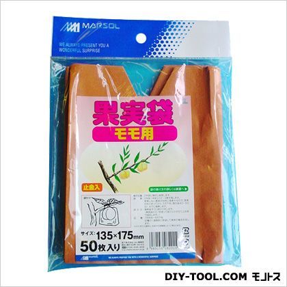 日本マタイ 果実袋 モモ用 50枚...