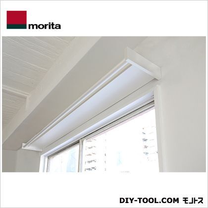 多目的シェルフ Wally ミルクホワイト 幅 1910 mm x 高さ 80 mm x 奥行 262 mm WAL19-WH 1台