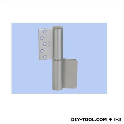 オートヒンジ100シリーズ右開き空丁番枠側取付穴なし シルバー 120R 1