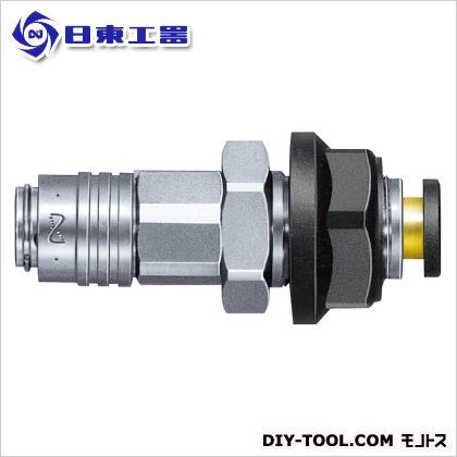 マイクロカプラ(ソケット・チューブフィッター付パネル取付け用) MC-04SCB 1点