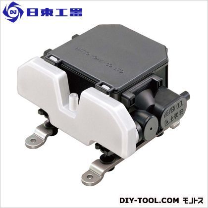 日東工器 ダイアフラム式コンプレッサ 幅×奥行×高さ:12.8×11.4×6.6cm VC0101-A2...