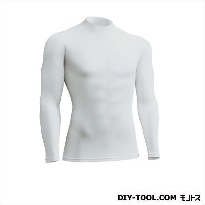 適圧長袖ハイネックシャツ SS 8022-40-SSシルバ- 1