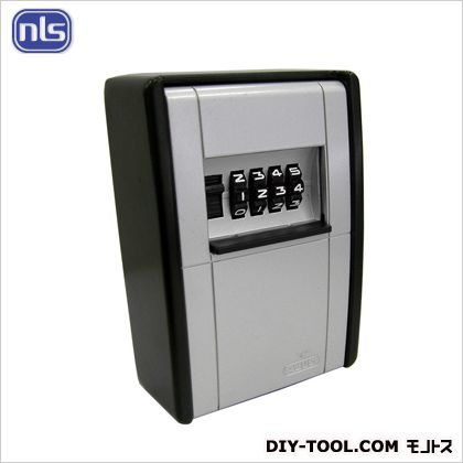 箱固定型4桁可変ダイヤルカードとカギの預かり箱面付 AB-KG2-B 1台