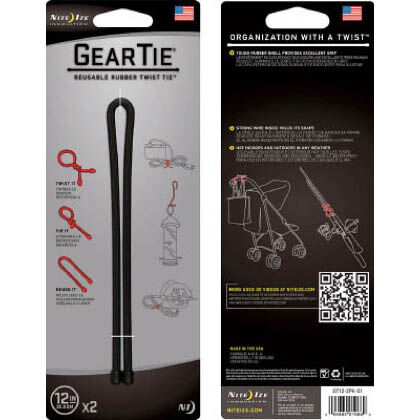 NiteIzeギアータイ2個入12インチ