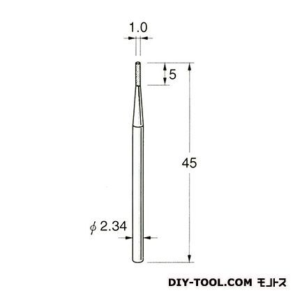 電着DIA砥石 先端径:1.0粒度:#150 D1110 1