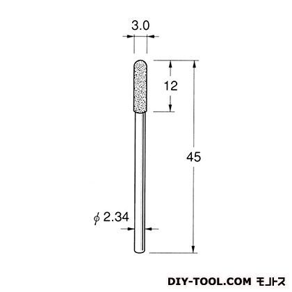 電着DIA砥石 先端径:3.0粒度:#150 D1230 1