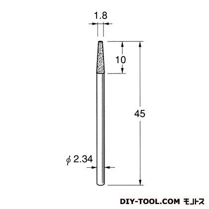 電着DIA砥石 先端径:1.8粒度:#150 D1518 1