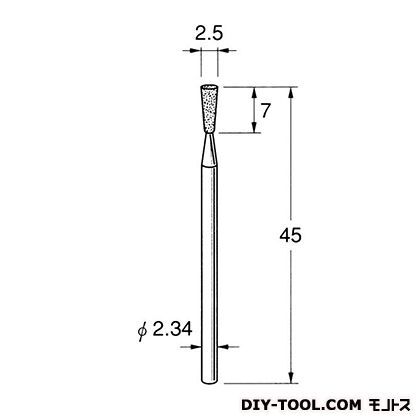 電着DIA砥石 先端径:2.5粒度:#150 D1625 1