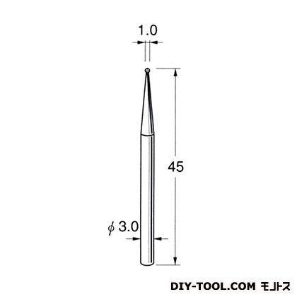 電着DIA砥石 先端径:1.0粒度:#150 D3010 1