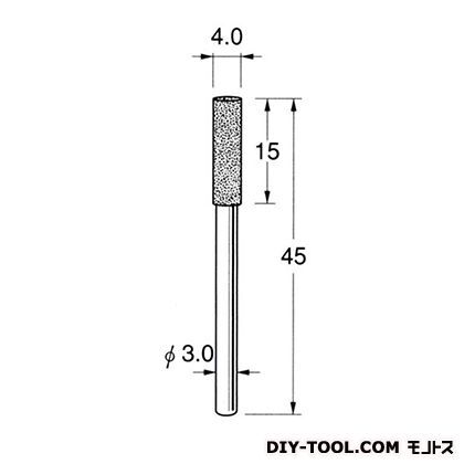 電着DIA砥石 先端径:4.0粒度:#150 D3140 1