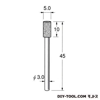 電着DIA砥石 先端径:5.0粒度:#150 D3150 1