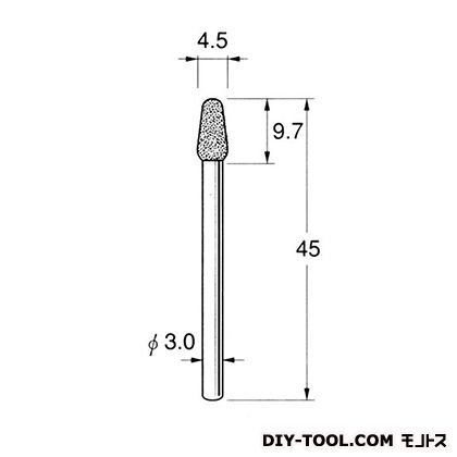 電着DIA砥石 先端径:4.5粒度:#150 D3745 1