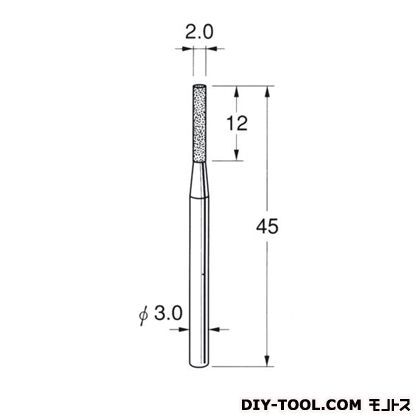 ボラゾン砥石 先端径:2.0粒度:#150 N1120 1