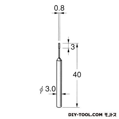 軸付ボラゾン砥石 #230 N5308 1