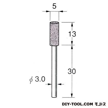 軸付砥石 先端径:5粒度:#60高 G3233 1