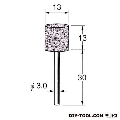 軸付砥石 先端径:13粒度:#60 G3237 1