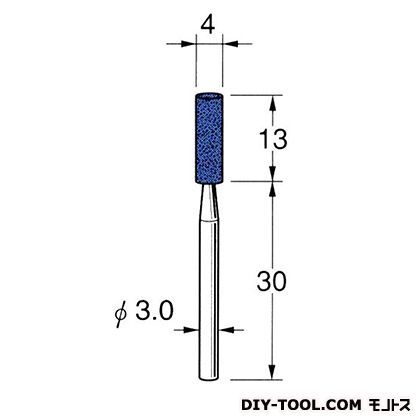軸付砥石 先端径:4粒度:#80高 G3242 1