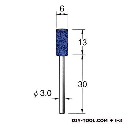 軸付砥石 先端径:6粒度:#60高 G3244 1